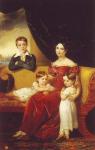 Дж.Доу. Портрет М.Я. Нарышкиной с детьми. 1823
